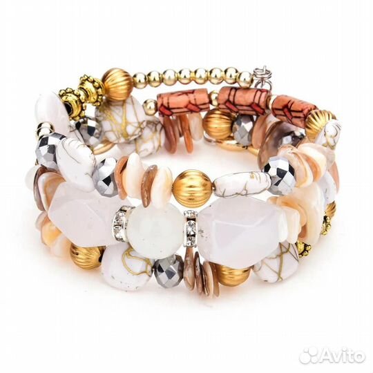 Браслет многослойный Бохо Boho