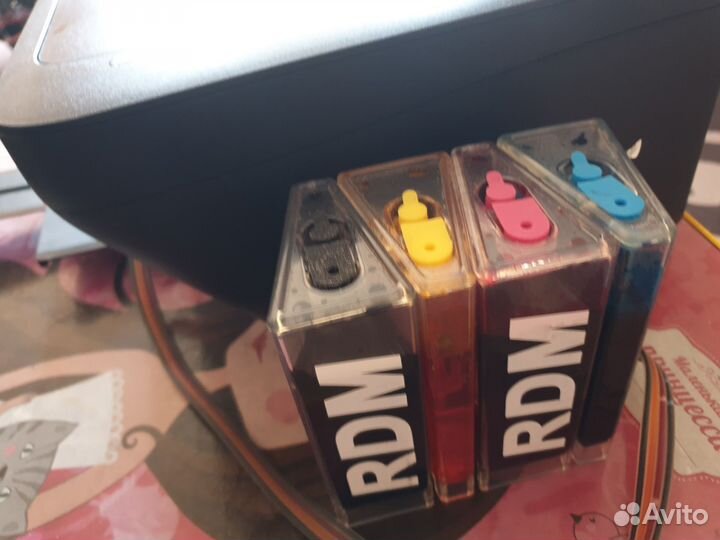 Принтер для школы и дома цветной мфу