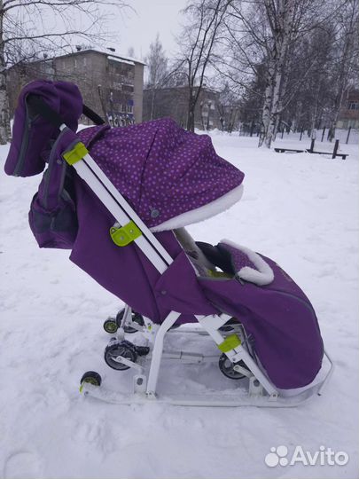 Коляска санки
