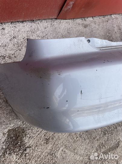 Задний бампер chevrolet lanos