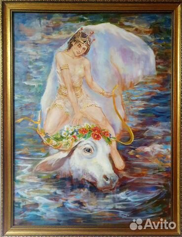 Картина маслом на холсте