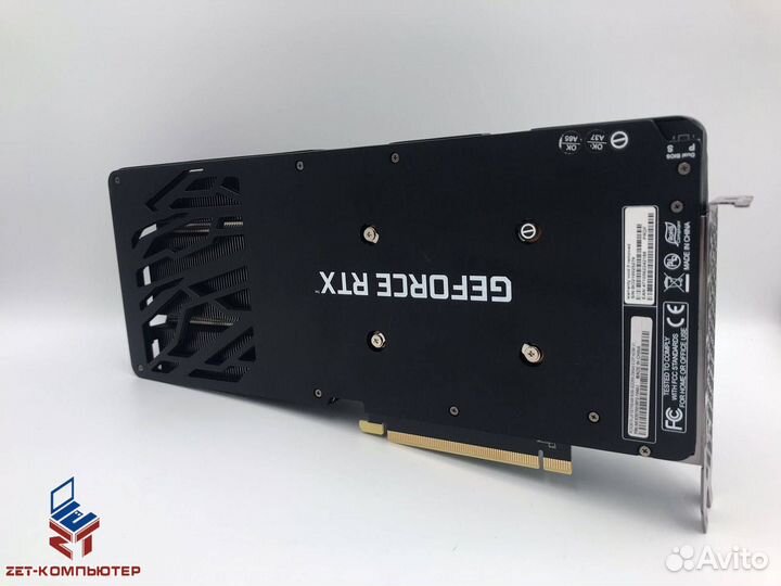 Видеокарта 8 Гб Palit RTX 3070 JetStream гарантия