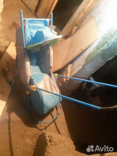 Детские санки коляска