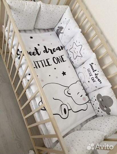 Бортики в кроватку