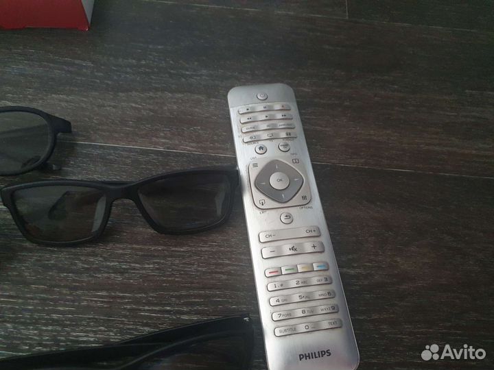 3d очки philips, подставка, пульт, блок питания