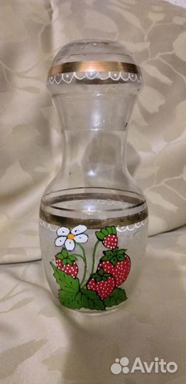 Бутылка стеклянная Винтаж СССР