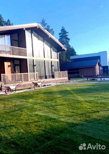 Рулонный газон