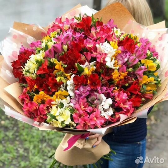 Цветы и Букеты из Альстромерии