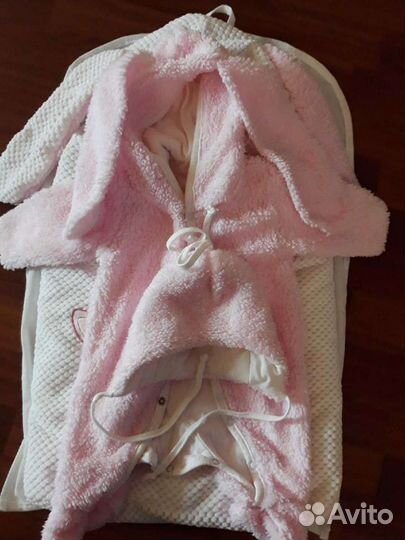 Конверт на выписку для девочки весна осень