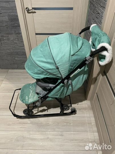 Санки коляска ника 6