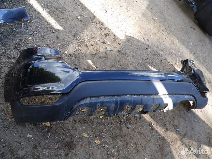 Задний бампер киа рио 4 x-line хлайн хэтчбек