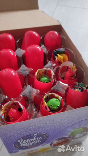 Шоки токи киндер сюрприз Angry birds