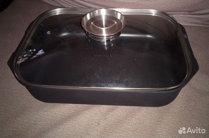 Жаровня с крышкой
