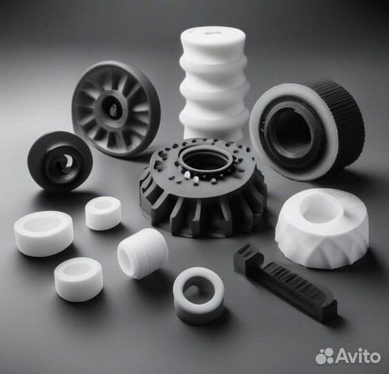 Детали из Стэф, Фторопласта,Капролона,Текстолита