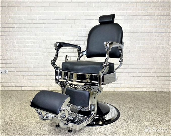 Барбер кресло,HL-31852-E3, Chrome