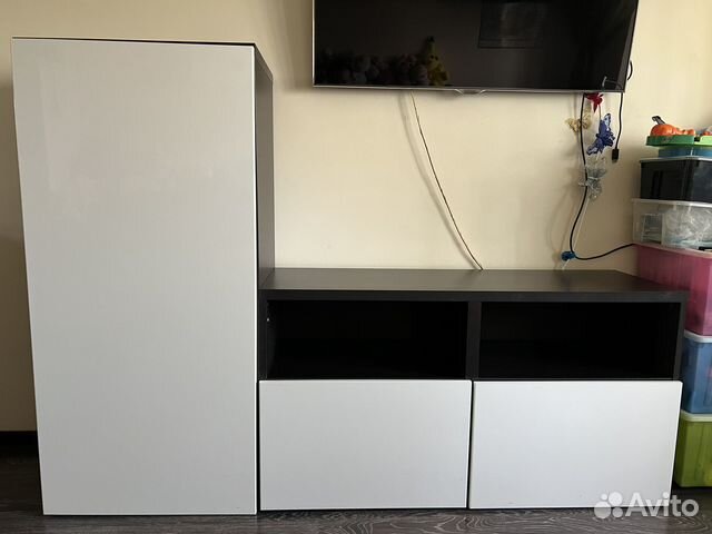 Тумба под тв IKEA besta tofta купить в Москве по низкой цене с ...