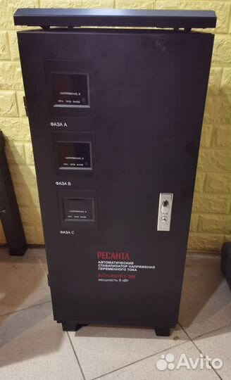 Стабилизатор напряжения Ресанта мощность 9 кВт