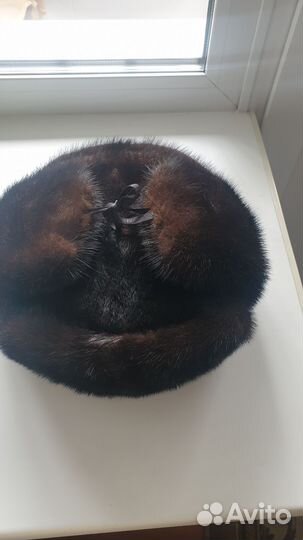 Норковая шапка мужская ушанка