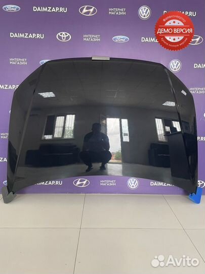 Капот Volkswagen Polo Черный (2015-2020)