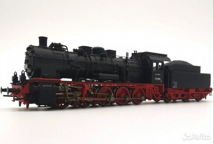 Цифровой паровоз roco BR57