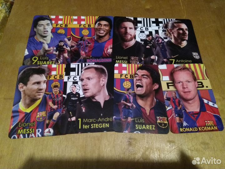 Карманные календарики фк Барселона Испания