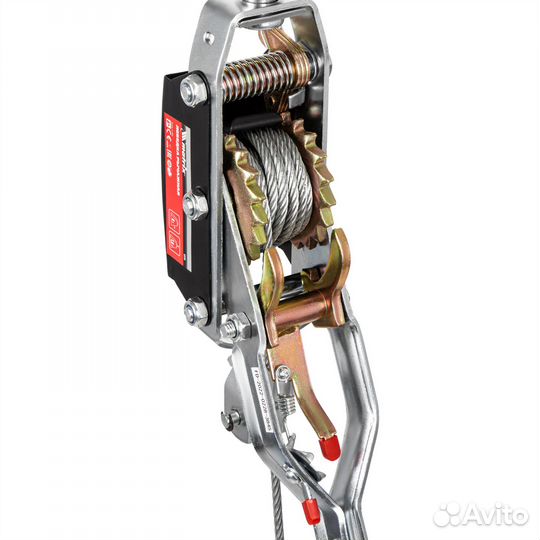 Лебедка рычажная, тяга 4 т, подъем 1.6 т, двойное