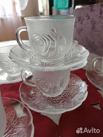 Чайный комплект 6 пар