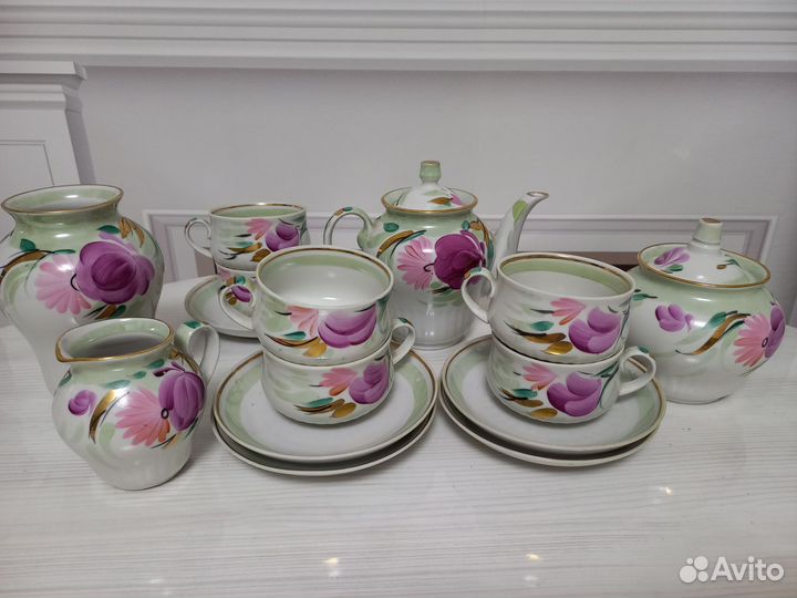 Чайный сервиз Дулево Агашки СССР