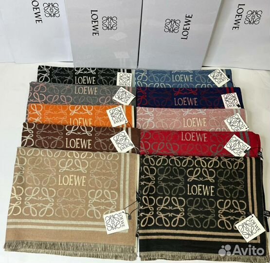 Палантин Кашемир Loewe теплый