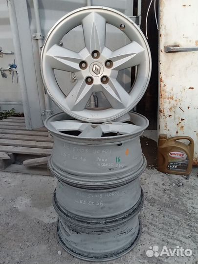 Литые диски R16 5x108 Renault