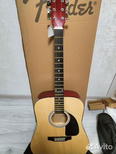 Акустическая гитара fender squier SA-150