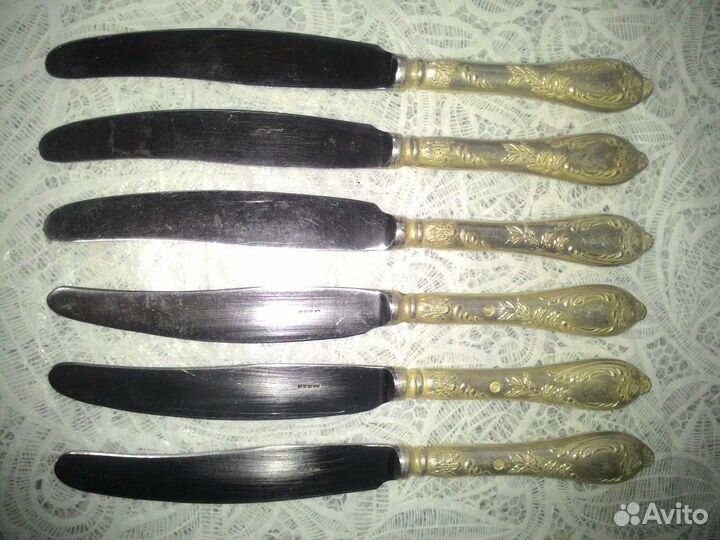 Вилки, ложки, ножи старинные