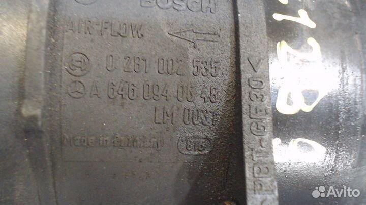 Измеритель потока воздуха Mercedes C W203, 2005