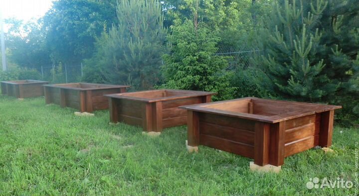 Деревянные грядки