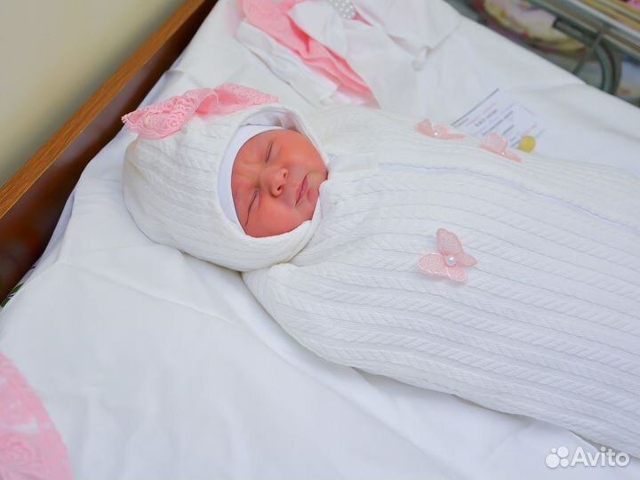 Конверт на выписку для девочки