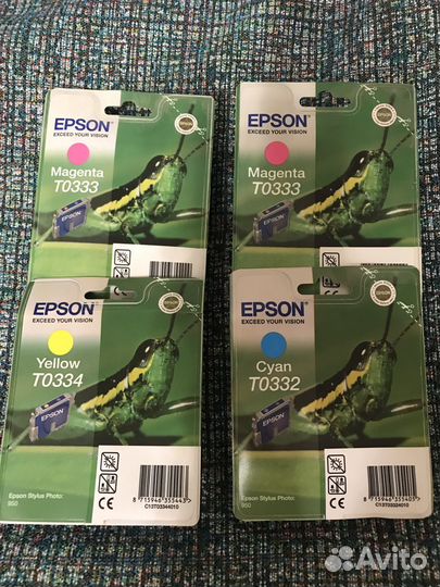 Принтер Epson stylus photo 950 + картриджи