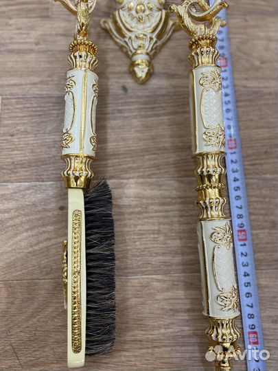 Ложка для обуви бронза