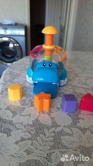 Игрушка бегемот сортер
