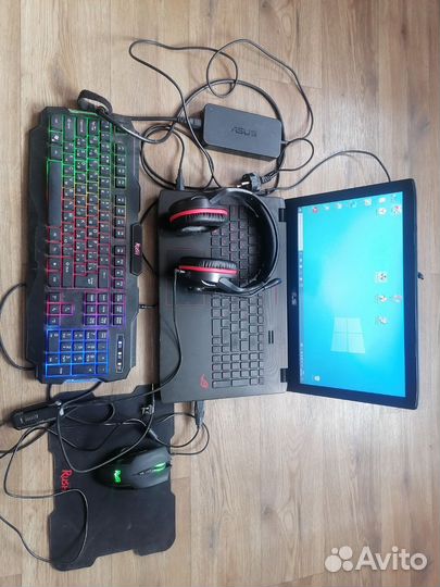 Ноутбук asus rog GL 552 j