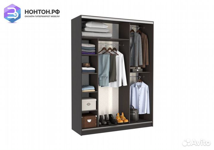 Шкаф-купе Бассо 7-600 59 венге