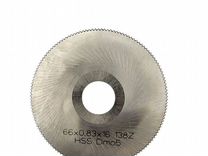 Нож дисковый зубчатый ligmatech, 66 x 0,83 x 16 mm