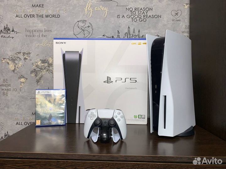 Игровая приставка ps5 с дисководом