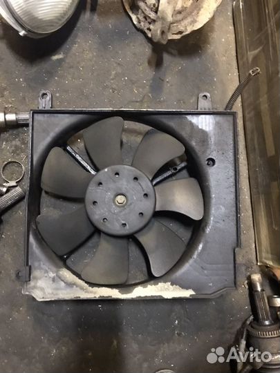 Chevrolet Lanos вентилятор охлаждения