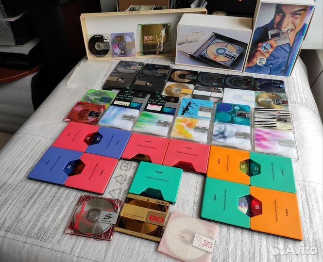 Минидиски MD Sony и другие