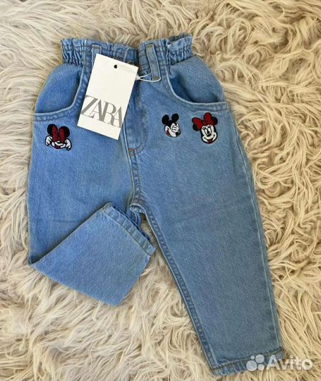 Джинсы для девочки zara
