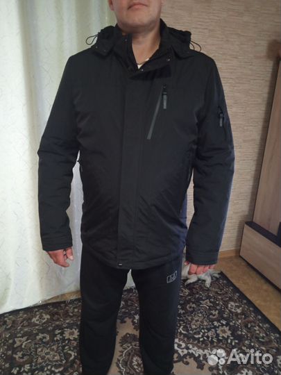 Парка мужская новая 56