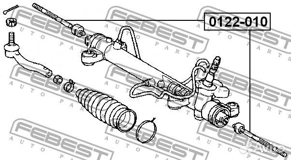 Тяга рулевая