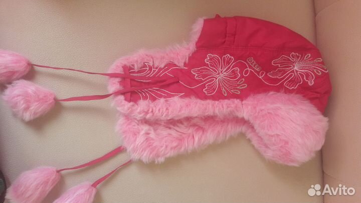 Зимняя шапка для девочки