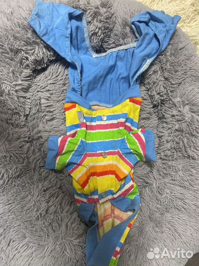 Комбинезон хб для маленькой собаки