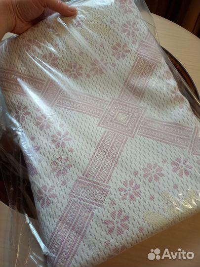 Фланелевый комплект постельного белья + покрывало